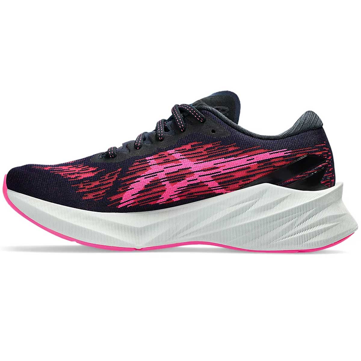 Tenis Asics Running NOVABLAST 3 Negro Rosa Mujer