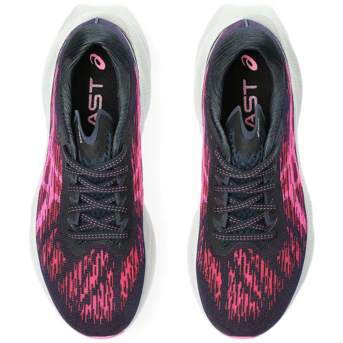 Tenis Asics Running NOVABLAST 3 Negro Rosa Mujer
