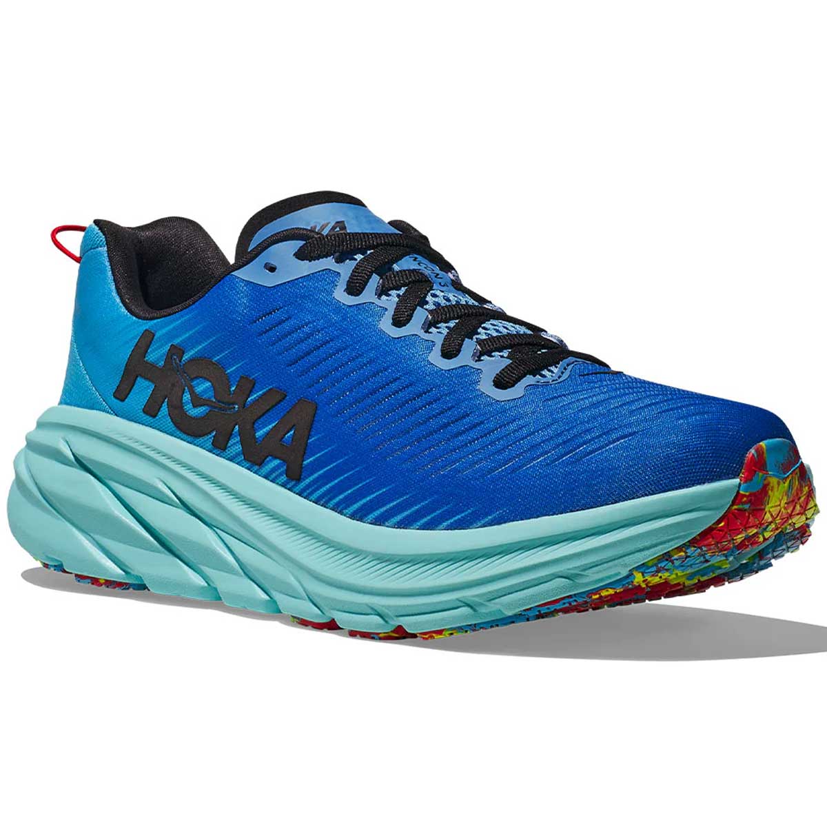 Tenis Hoka Running RINCON 3 Azul Aqua Hombre