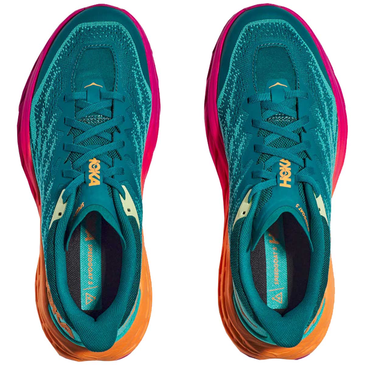 Tenis Hoka Trail SPEEDGOAT 5 Aqua Hombre