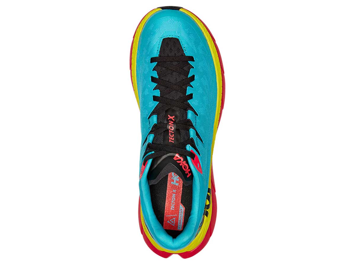Tenis Hoka Trail Running TECTON X Azul Cielo Mujer