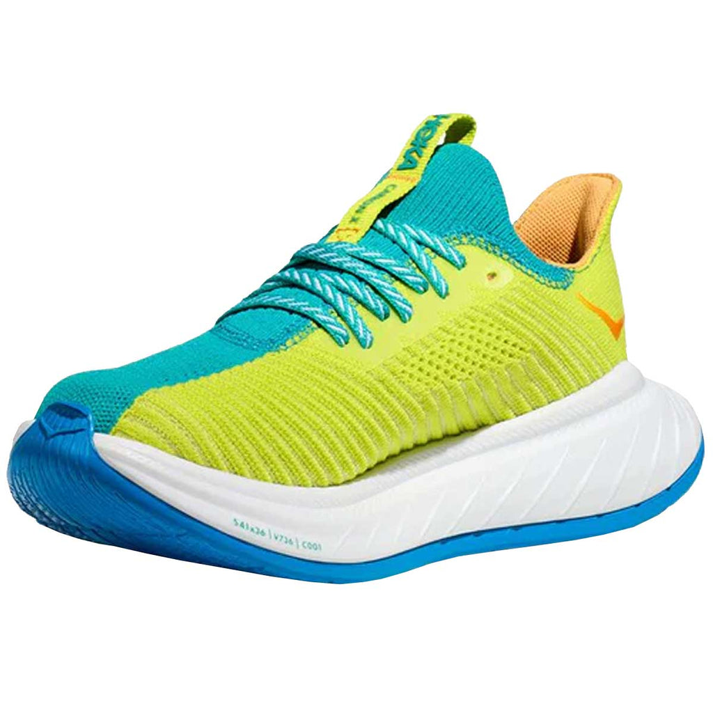 Tenis Hoka Running CARBON X 3 Aqua Amarillo Hombre
