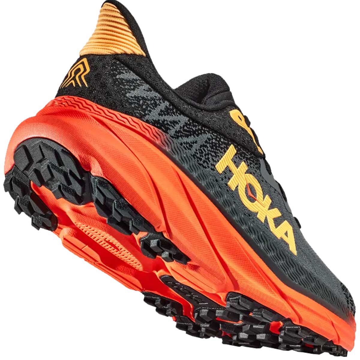 Tenis Hoka Trail CHALLENGER ATR 7 Gris Naranja Hombre