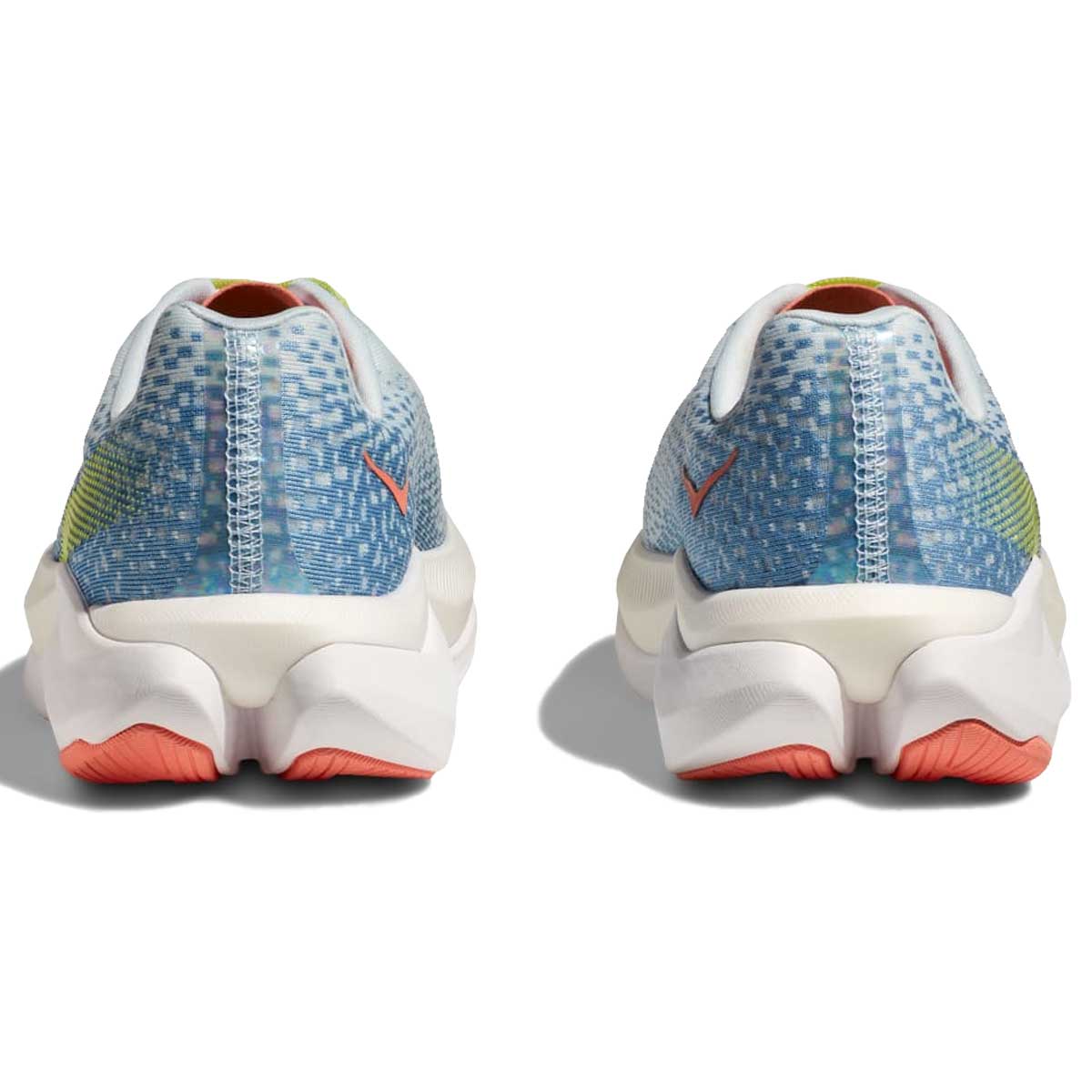 Tenis Hoka Running MACH X Azul Blanco Mujer