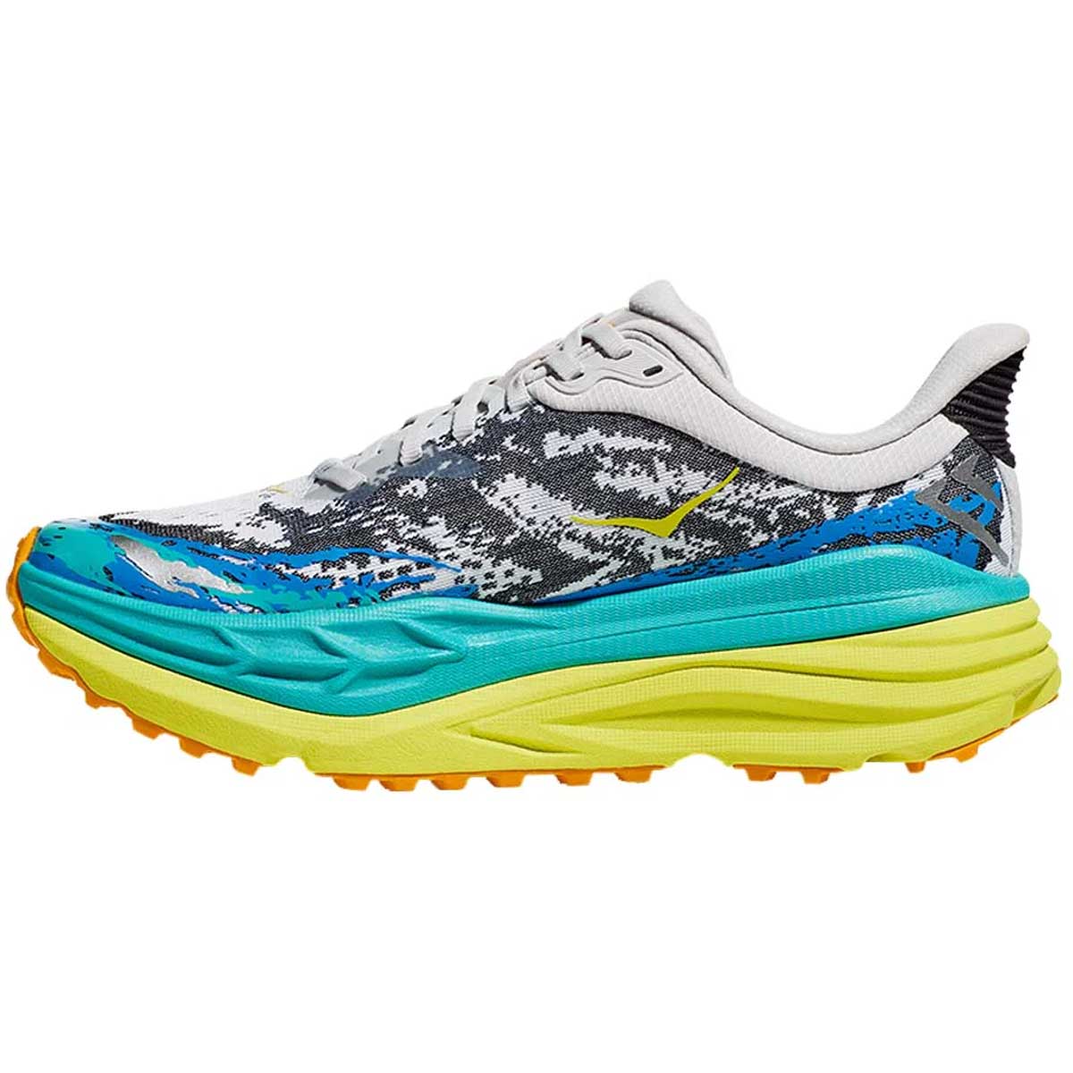 Tenis Hoka Trail Running STINSON ATR 7 Gris Aqua Hombre