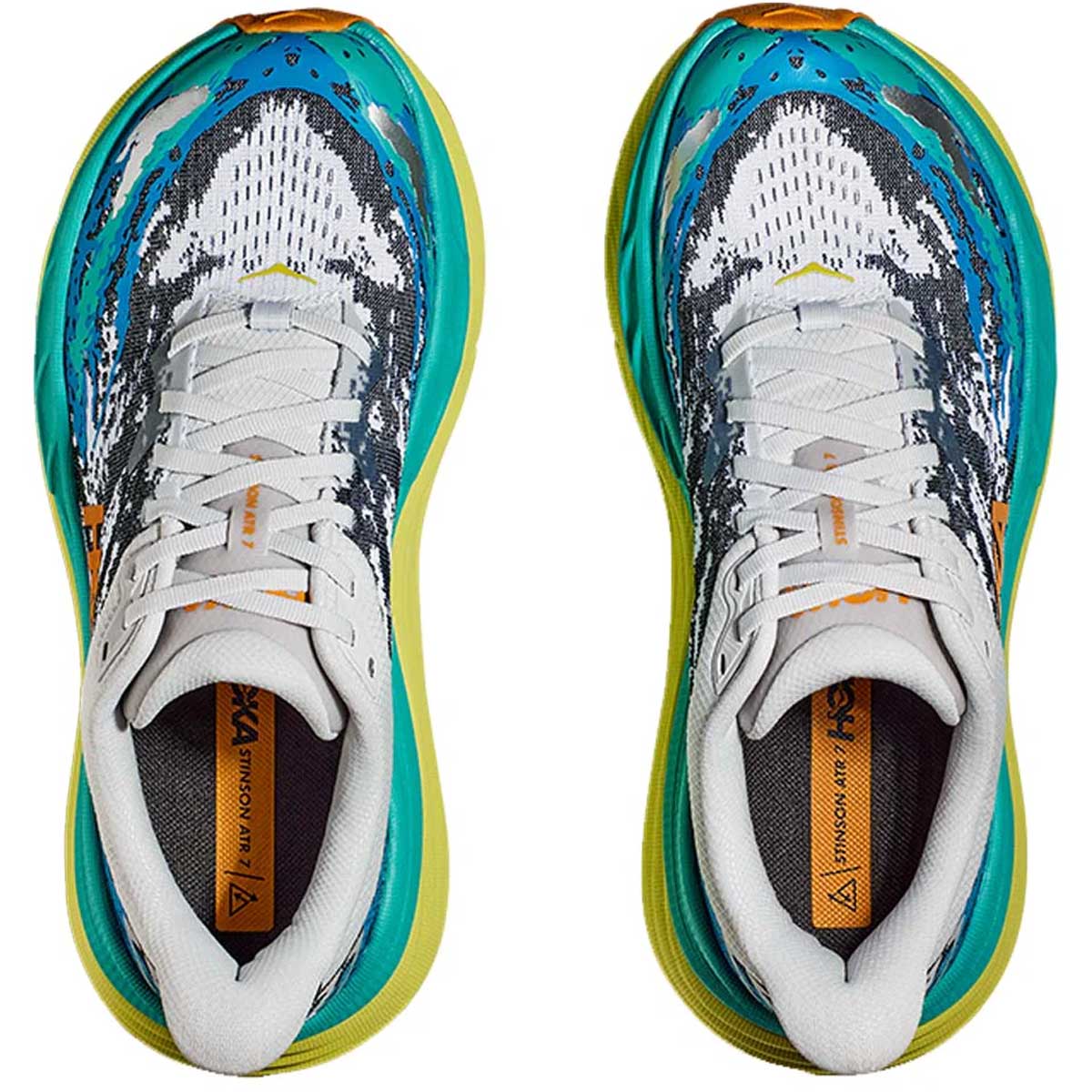 Tenis Hoka Trail Running STINSON ATR 7 Gris Aqua Hombre