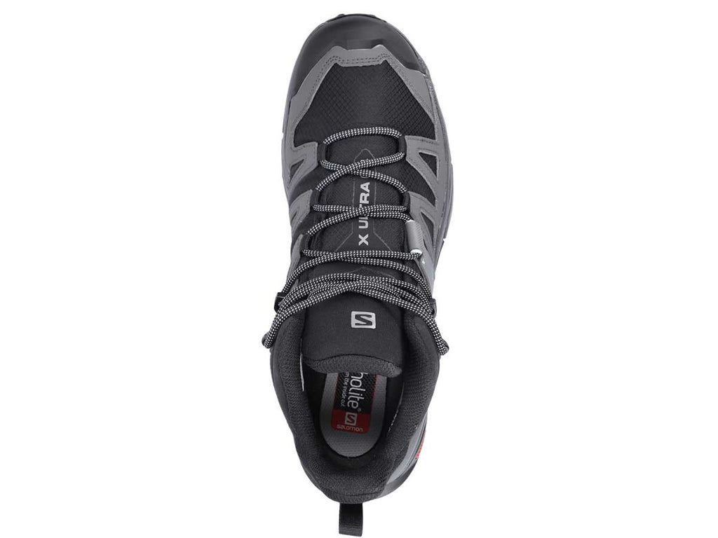 Botas Senderismo Salomon X ULTRA 4 MID GTX Negro Gris Hombre