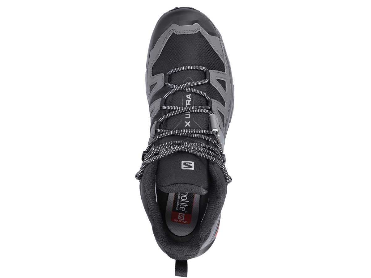 Botas Senderismo Salomon X ULTRA 4 MID GTX Negro Gris Hombre