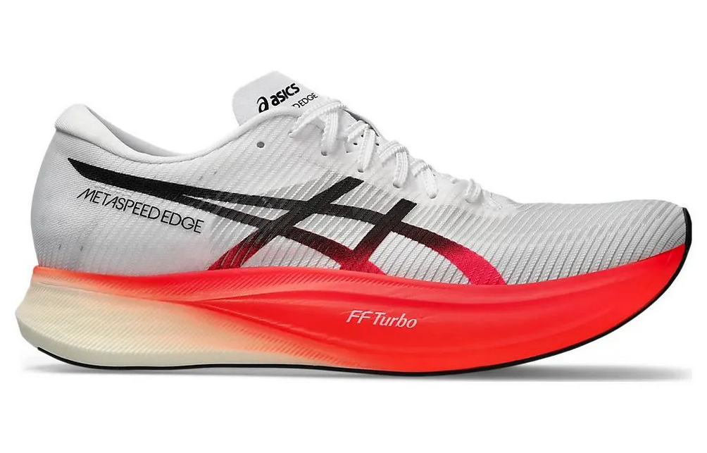 ASICS Metaspeed Edge+ 'Blanco Rojo Amanecer' 1013A116-100