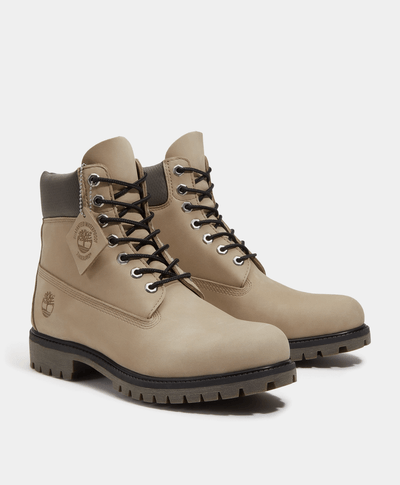 Bota Timberland Premium 6 Inch Waterproof para Hombre, Café